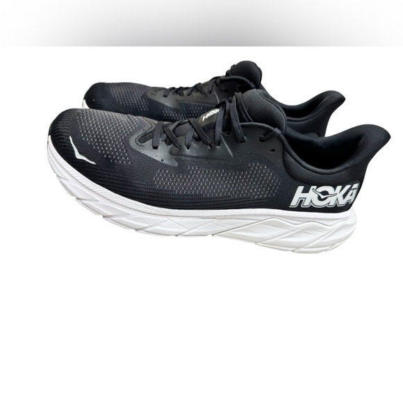 Hoka Black Athletic Running Shoes with Breathable Mesh - Picture 4 of 11